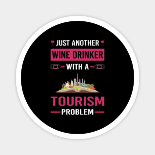 Wine Drinker Tourism Magnet